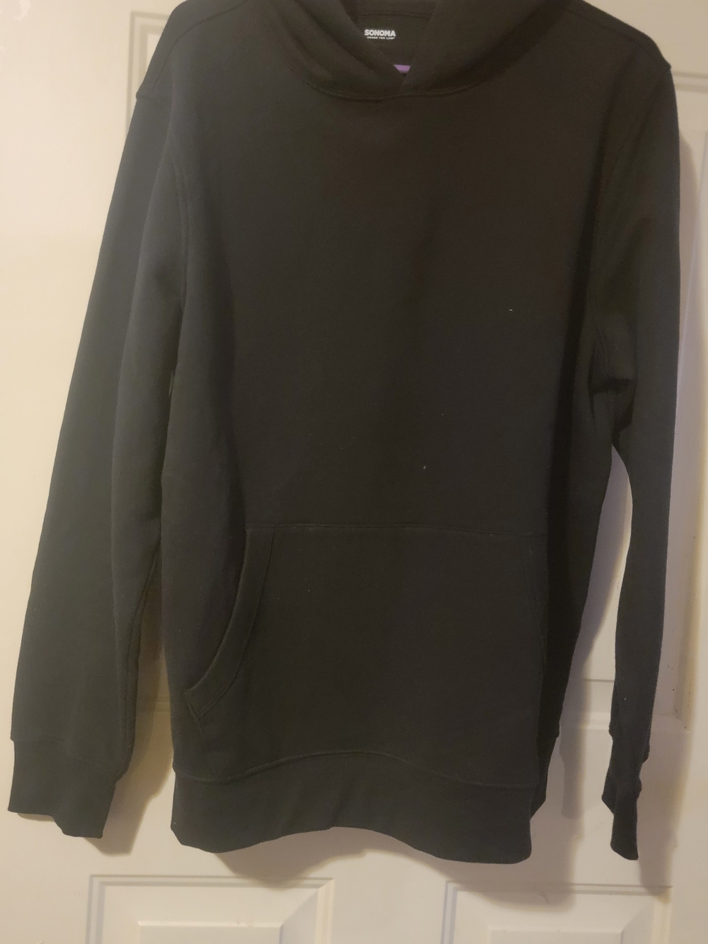 Sonoma Black Hoodie Size Large for Men